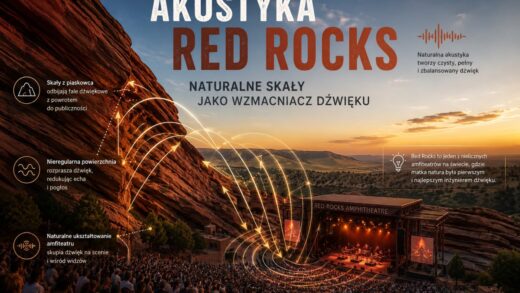 Akustyka red rocks: naturalne skały jako wzmacniacz dźwięku